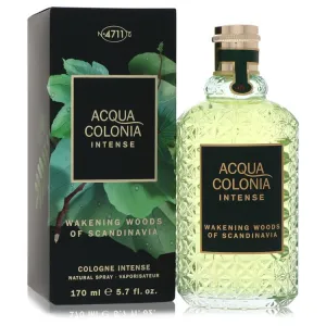 4711 Acqua Colonia Wakening Woods of Scandinavia by 4711 Eau De Cologne Intense Spray (Unisex) 5.7 oz