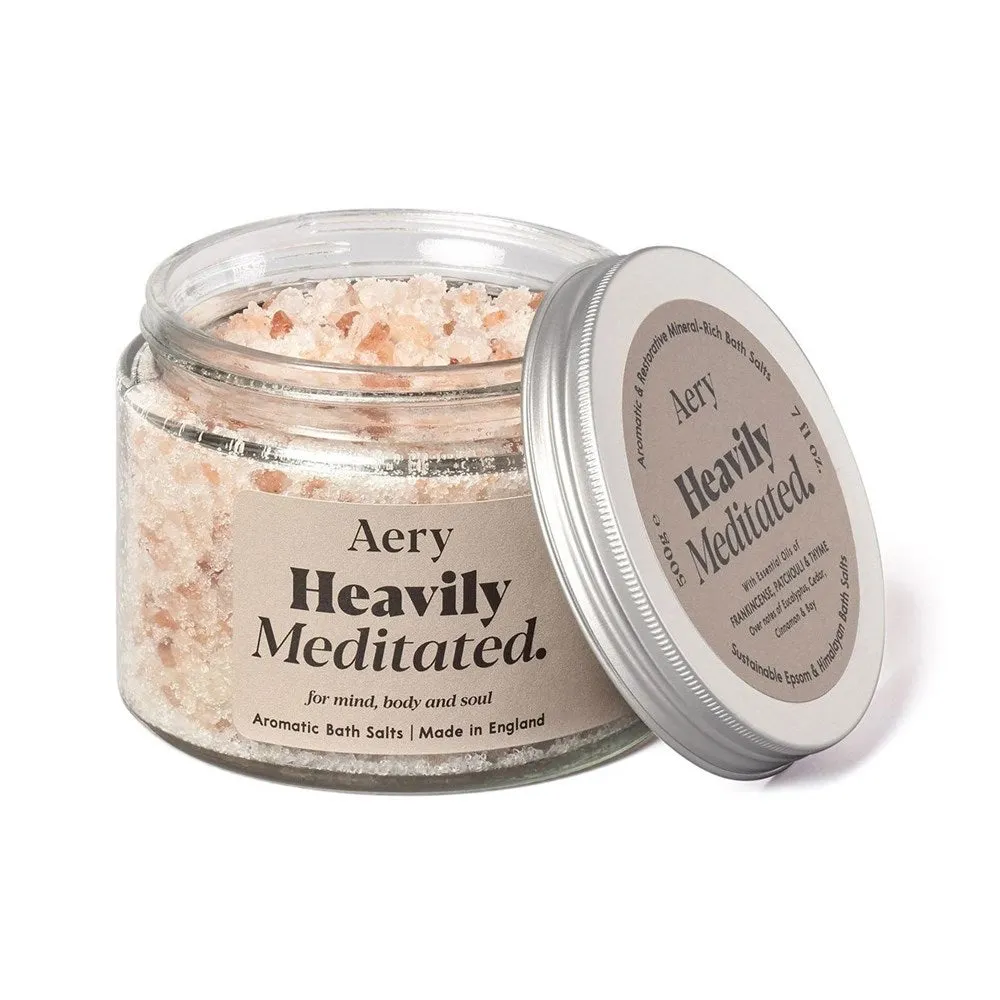 Aery Living: Aromatherapy Bath Salts Heavily Meditated