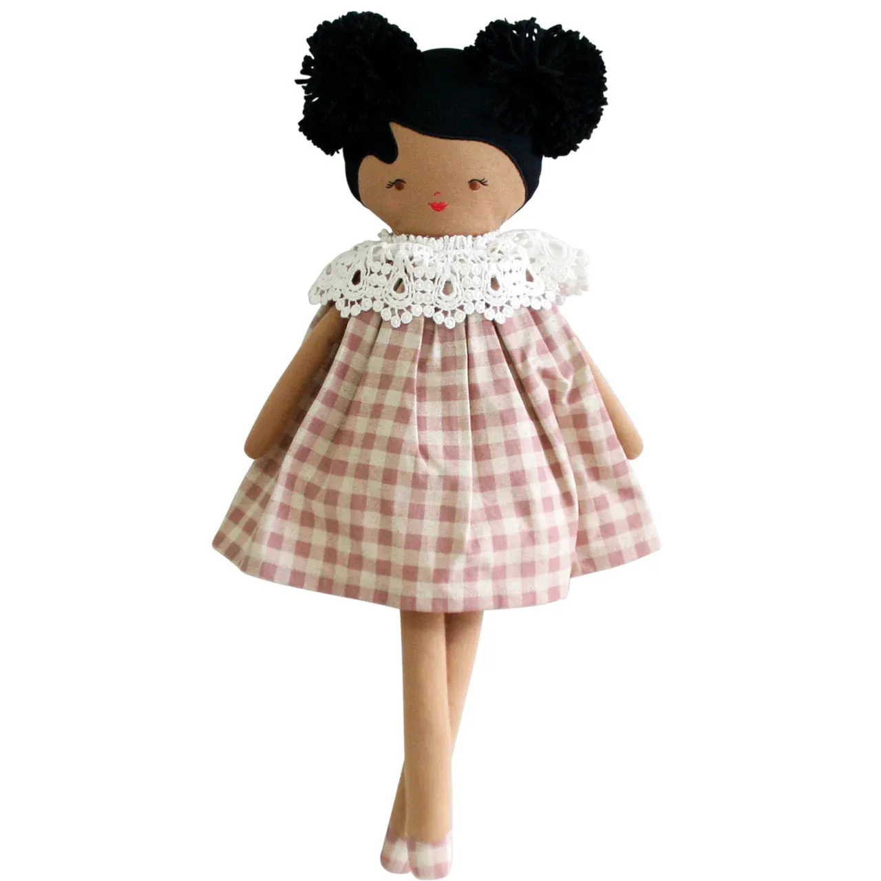 Aggie Doll 45cm - Rose Check