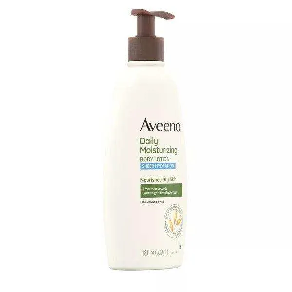 Aveeno Sheer Hydration Daily Moisturizing Dry Skin Body Lotion - 18oz