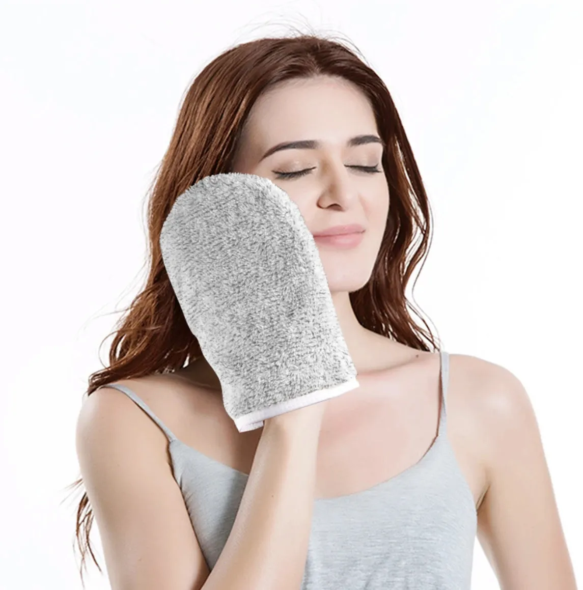 Bamboo Cleansing Mitts and Cloud