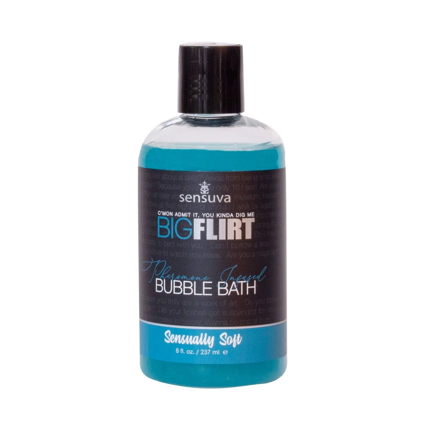 Big Flirt Pheromone Bubble Bath Sensually Soft 8oz. Bottle