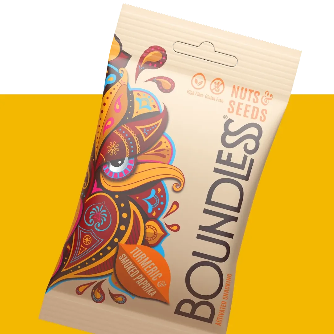 Boundless Turmeric & Smoked Paprika Nuts 30g