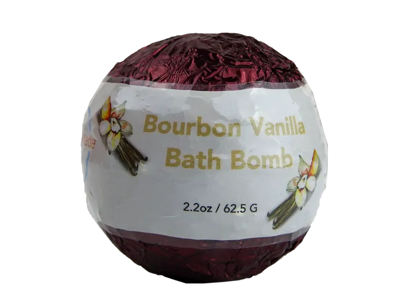 Bourbon Vanilla Bath Bomb