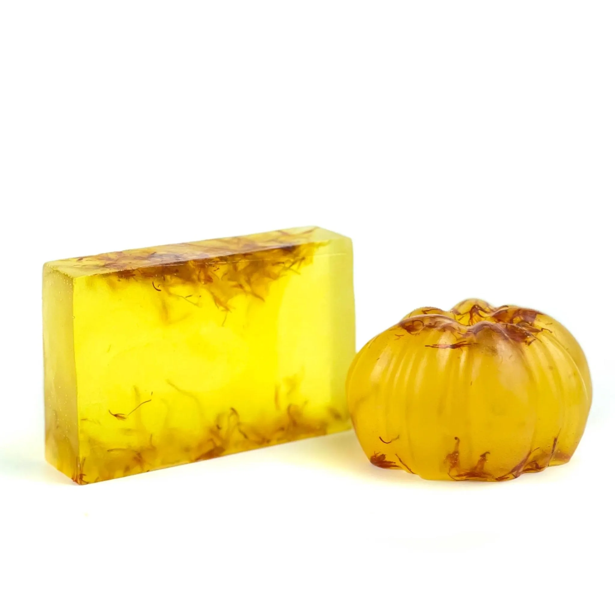 Calendula Ginger Pumpkin 3D Natural Bar Soap (Set of 3)