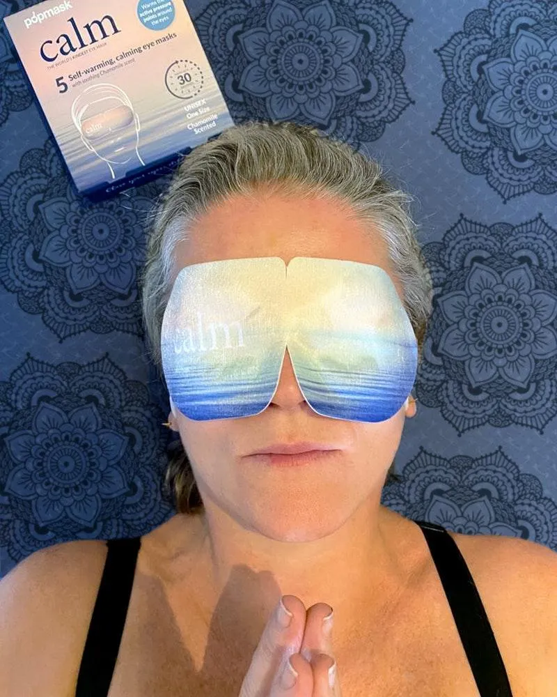 Calm Self-Heating Chamomile Eye Masks - 5 Pack | Ultimate Relaxation Eye Mask