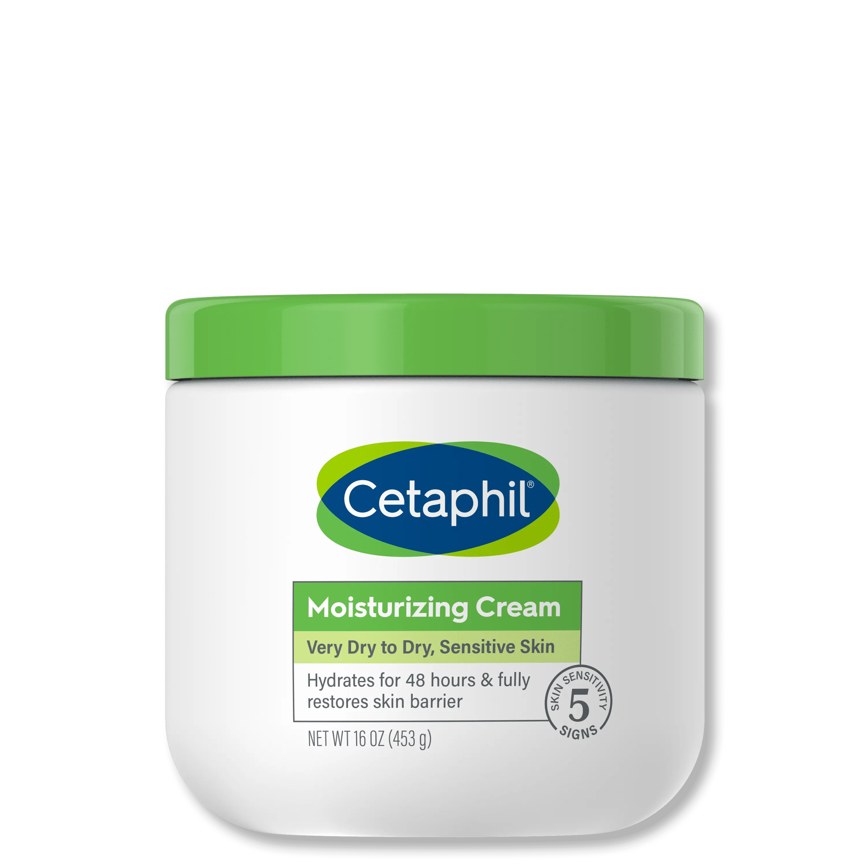 Cetaphil Moisturizing Cream for Dry to Very Dry, Sensitive Skin, 16 oz, Fragrance Free