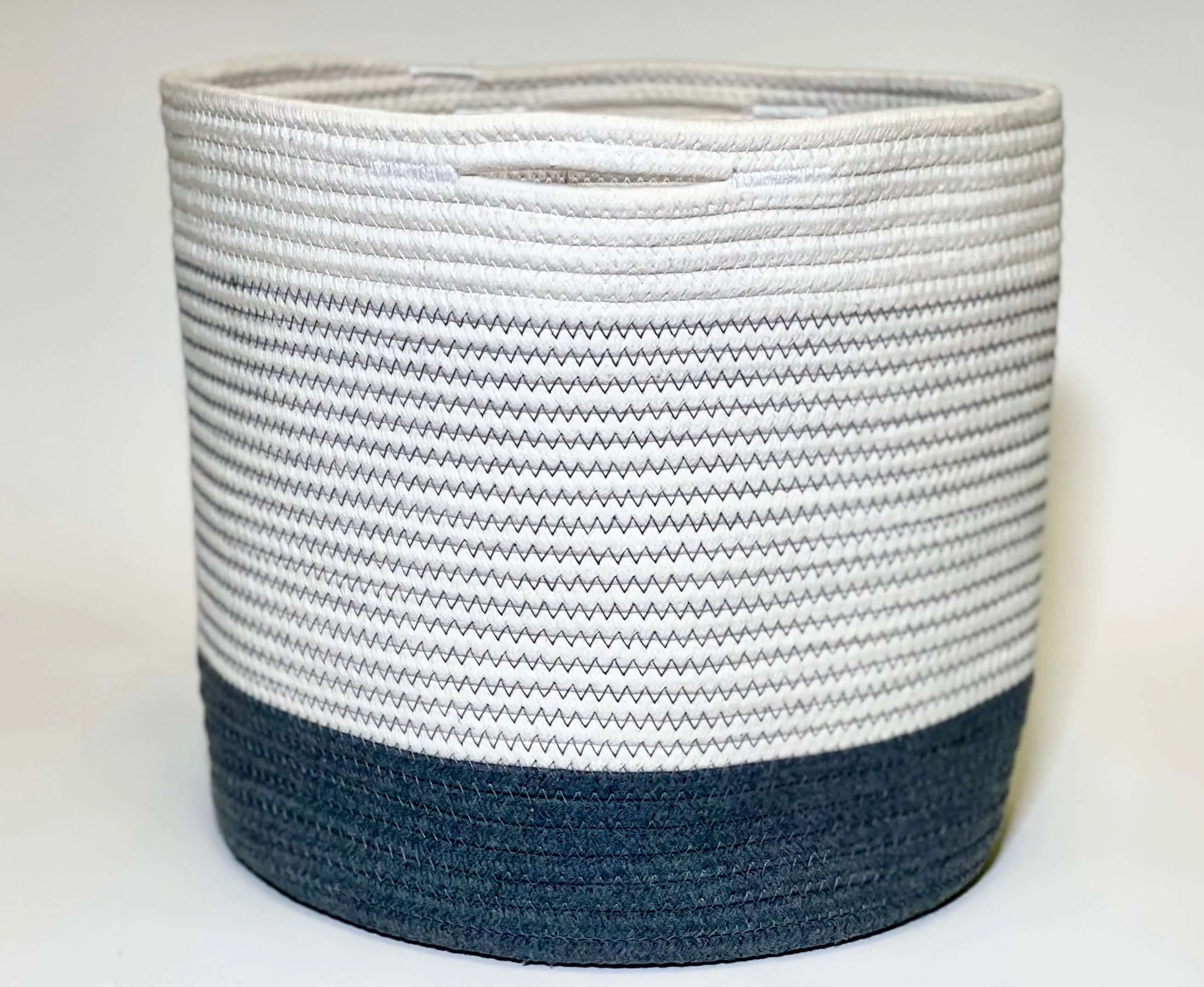 Cotton Rope Basket - 12 inch diameter