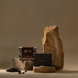 Cozy Indulgence | Handmade Coffee Soap with Exfoliating Grounds (120gm)