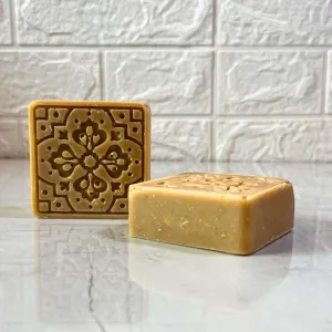 Creamy Oat Bliss Bar: Nourishing Goat Milk, Oatmeal & Honey Soap | Handmade & Natural | Sudsverse