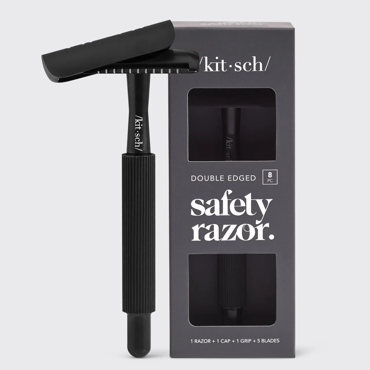 Double-Edged Safety Razor - Black