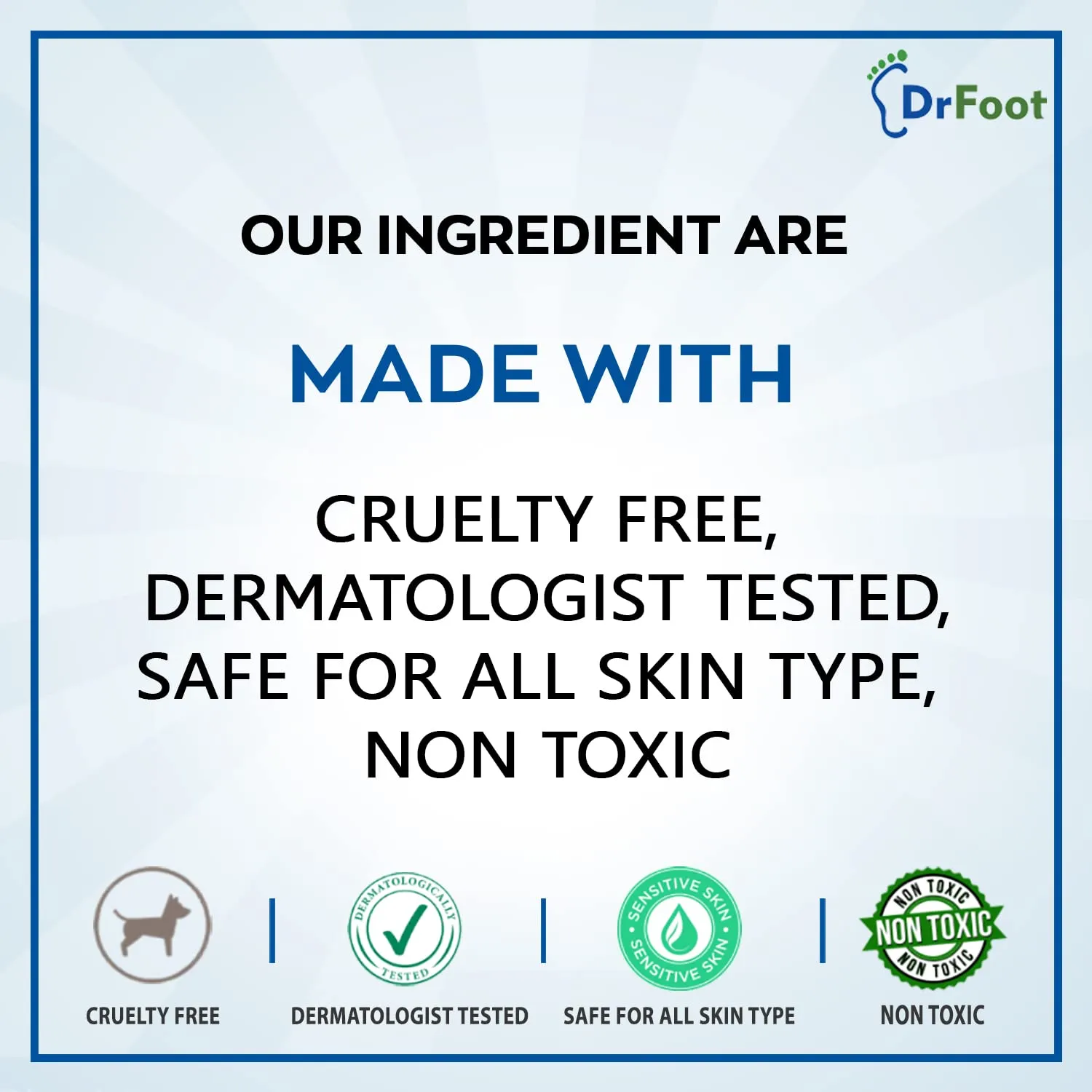 Dr Foot Ultra Exfoliating Foot Lotion for Hydrate, Exfoliate, Dry Skin with Goodness of Urea, Menthol Oil, Pudina Oil, Eucalyptus Oil - 100ml