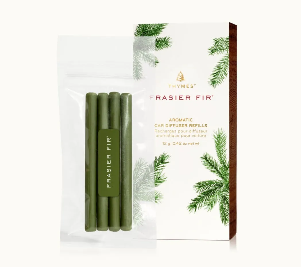 Frasier Fir Aromatic Car Diffuser & Refill