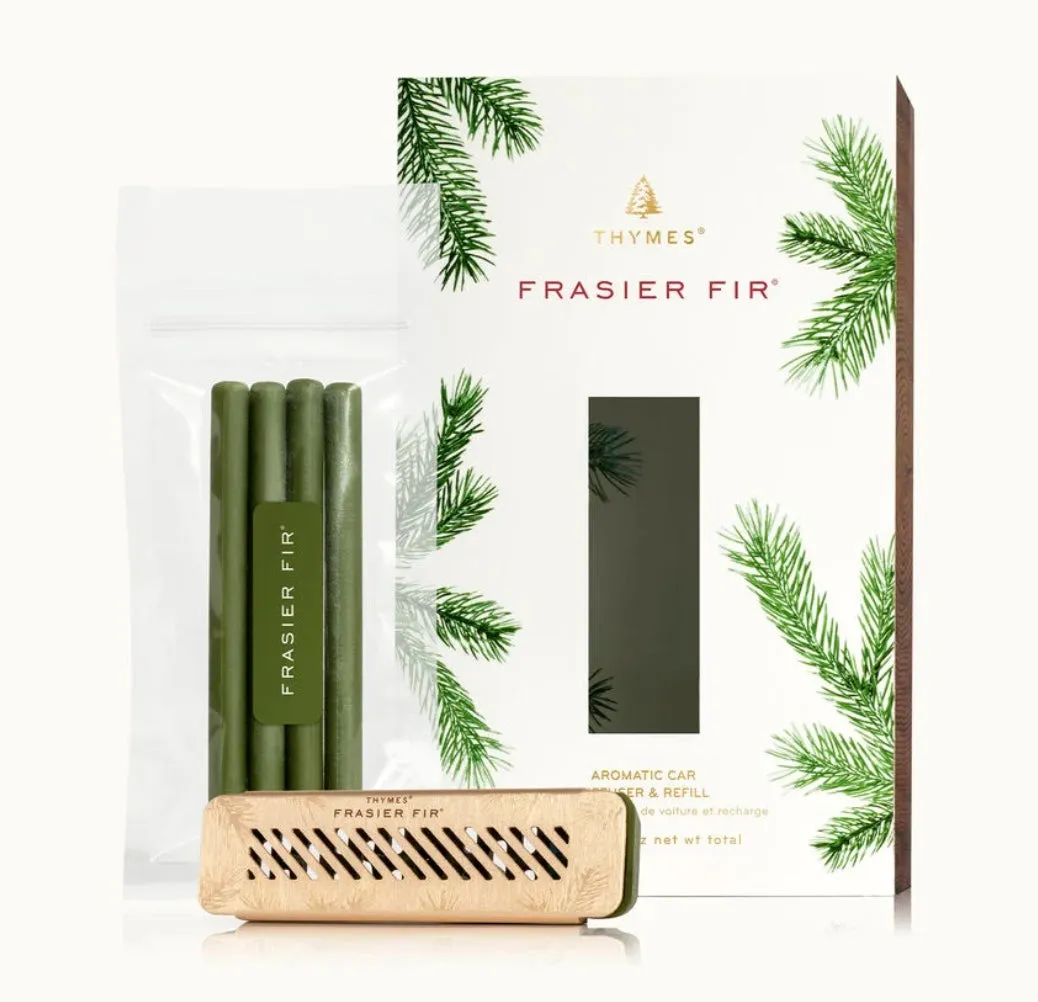 Frasier Fir Aromatic Car Diffuser & Refill