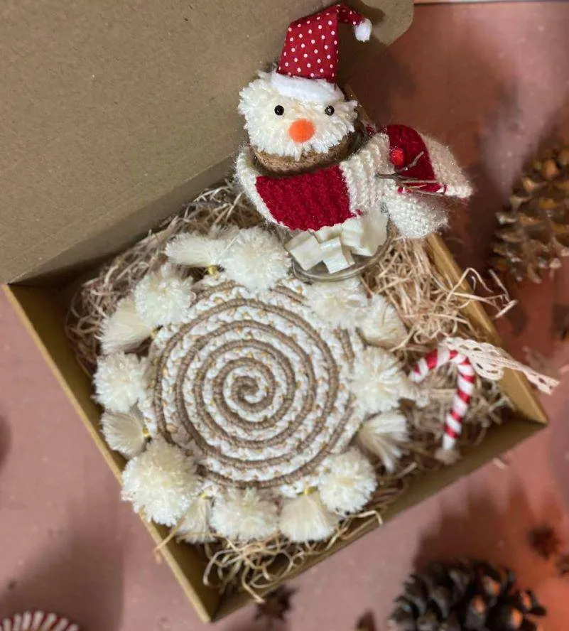 Frosty Snowflake Gift Basket