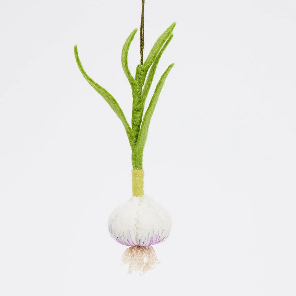 Garlic Plant Ornament