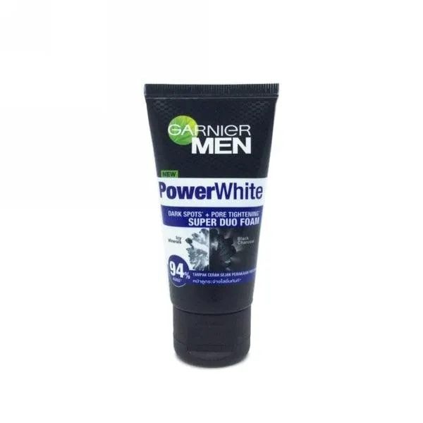 GARNIER MEN POWER WHITE SUPER DUO FOAM 100ML