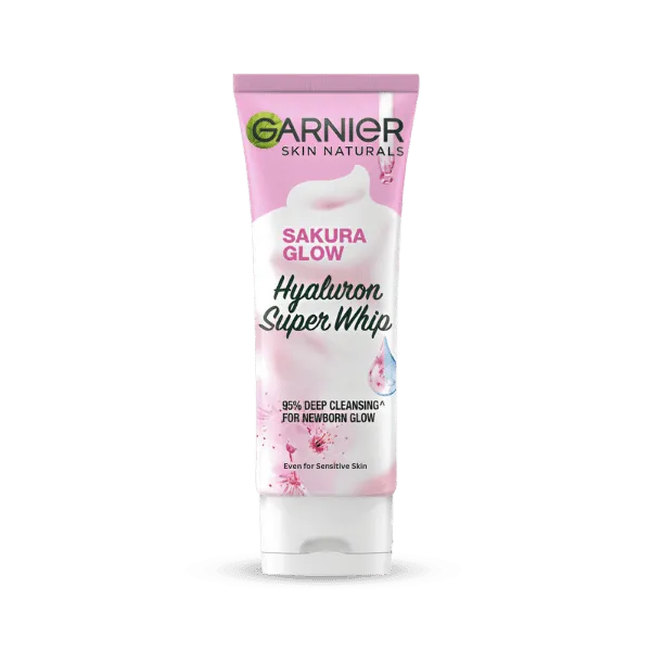 Garnier Sakura Glow Hyaluron Super Whip Foam 100ml