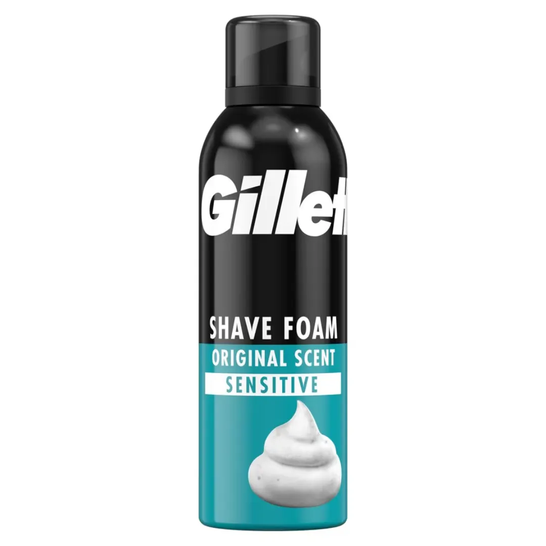 Gillette Classic Sensitive Skin Shaving Foam 200ml (T)