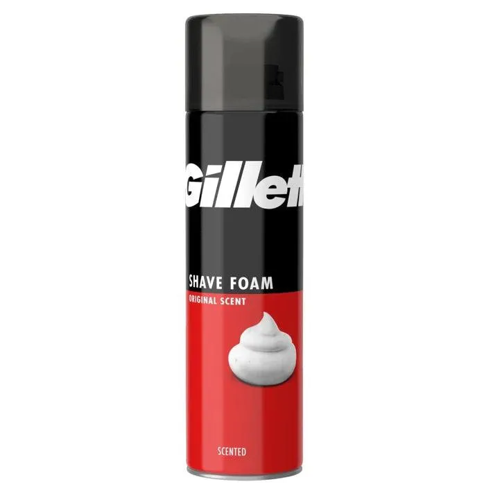 GILLETTE CLASSIC SHAVE FOAM REGULAR 200ML