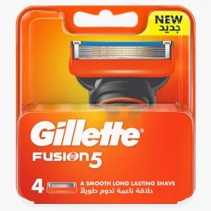 GILLETTE FUSION5 RAZOR 4 BLADE REFILL