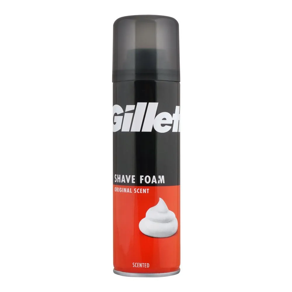 GILLETTE SHAVING FOAM ORIGINAL 200ML