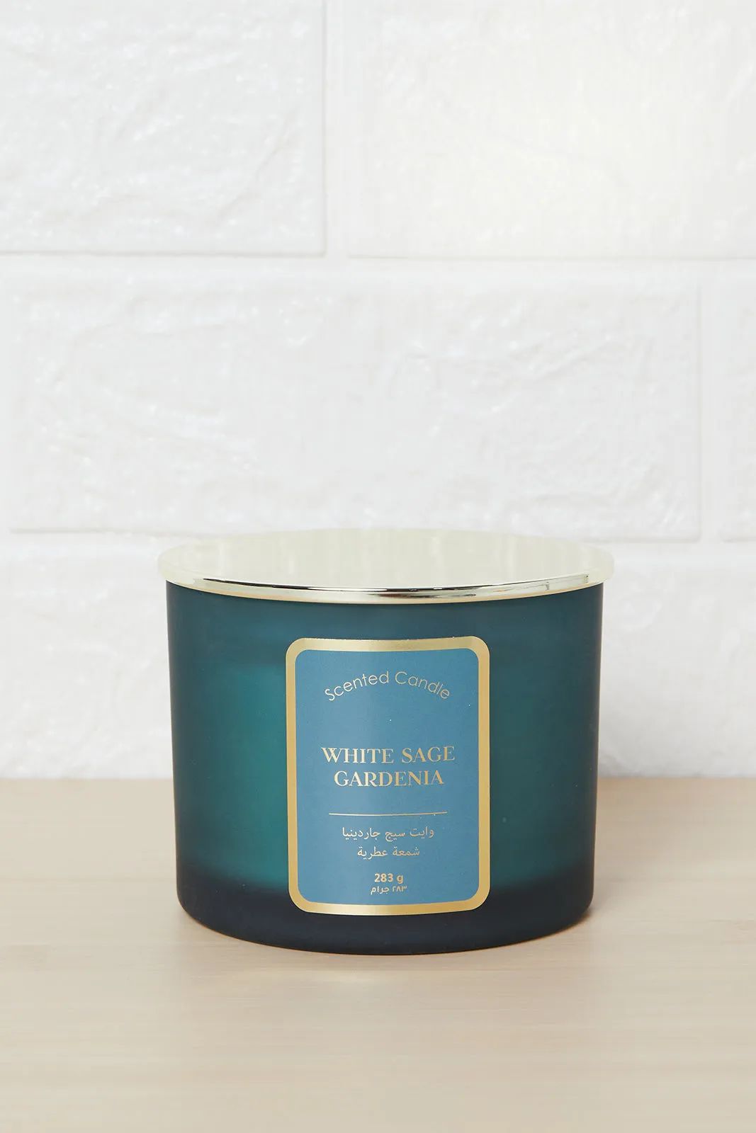 Green White Sage Gardenia Candle With Lid