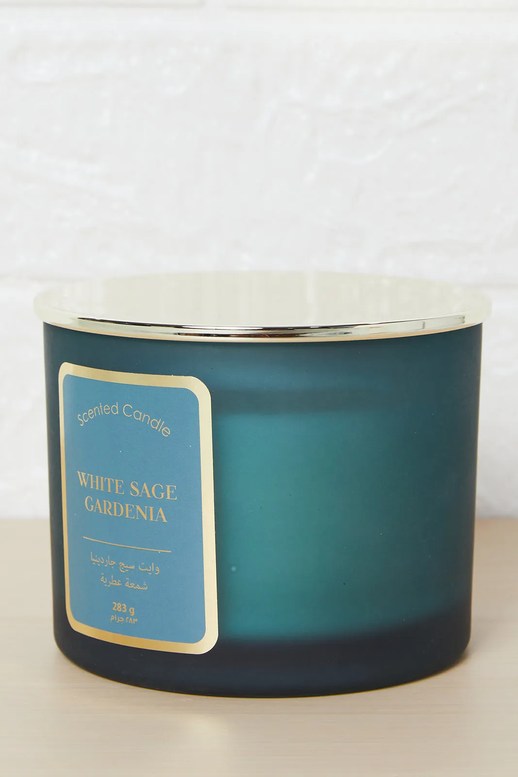 Green White Sage Gardenia Candle With Lid