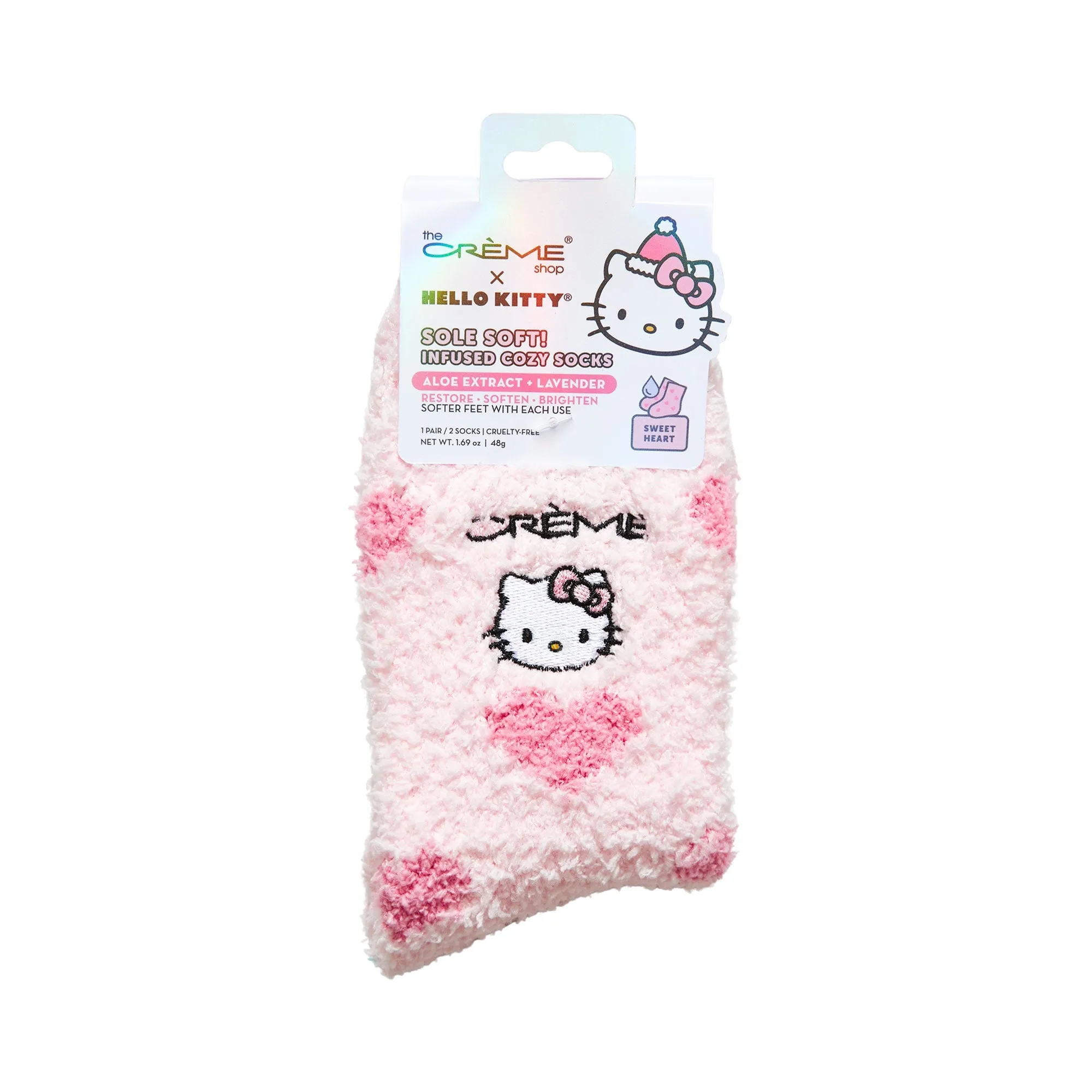 Hello Kitty Sole Soft! Infused Cozy Socks - Sweetheart