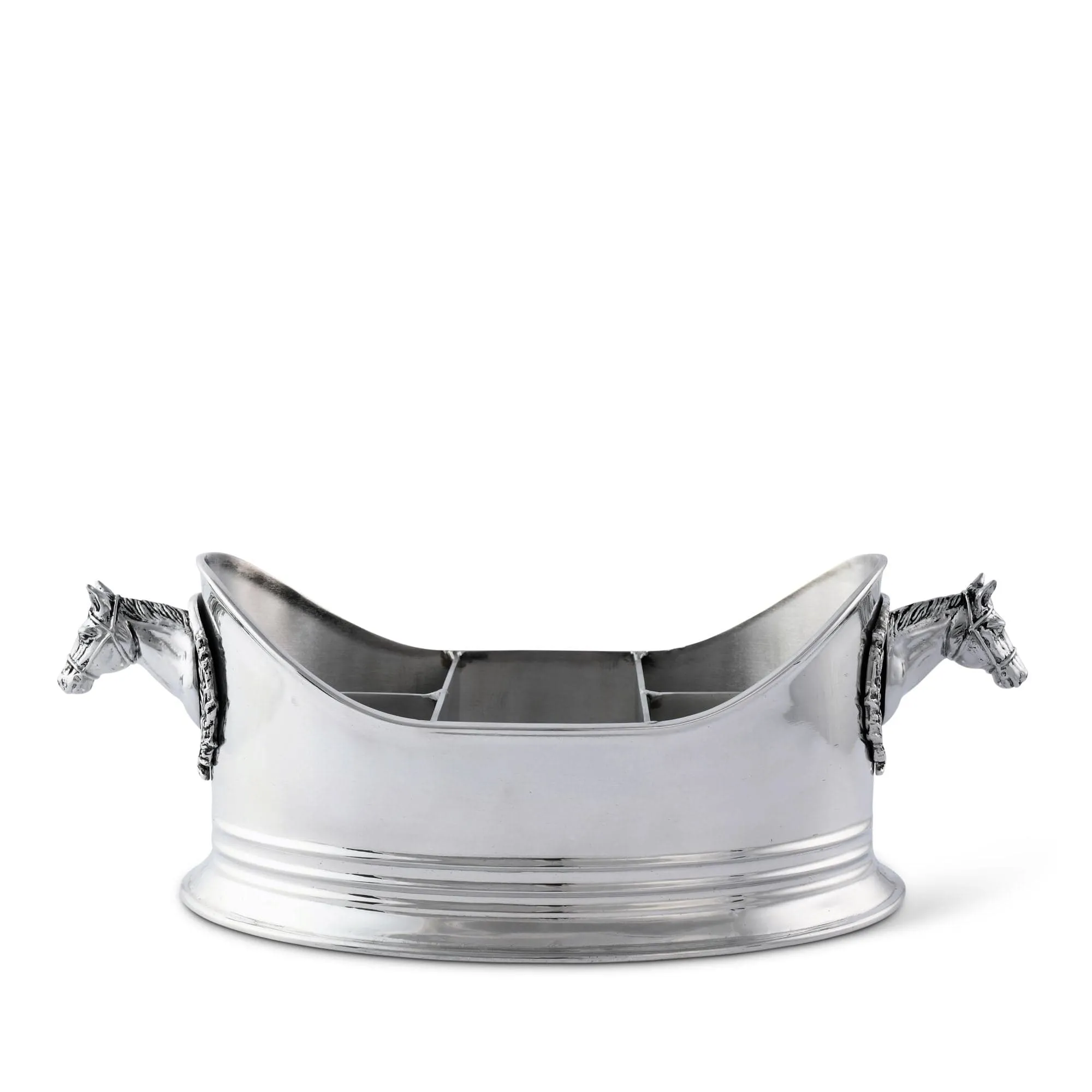 Horse Head Silverware Caddy