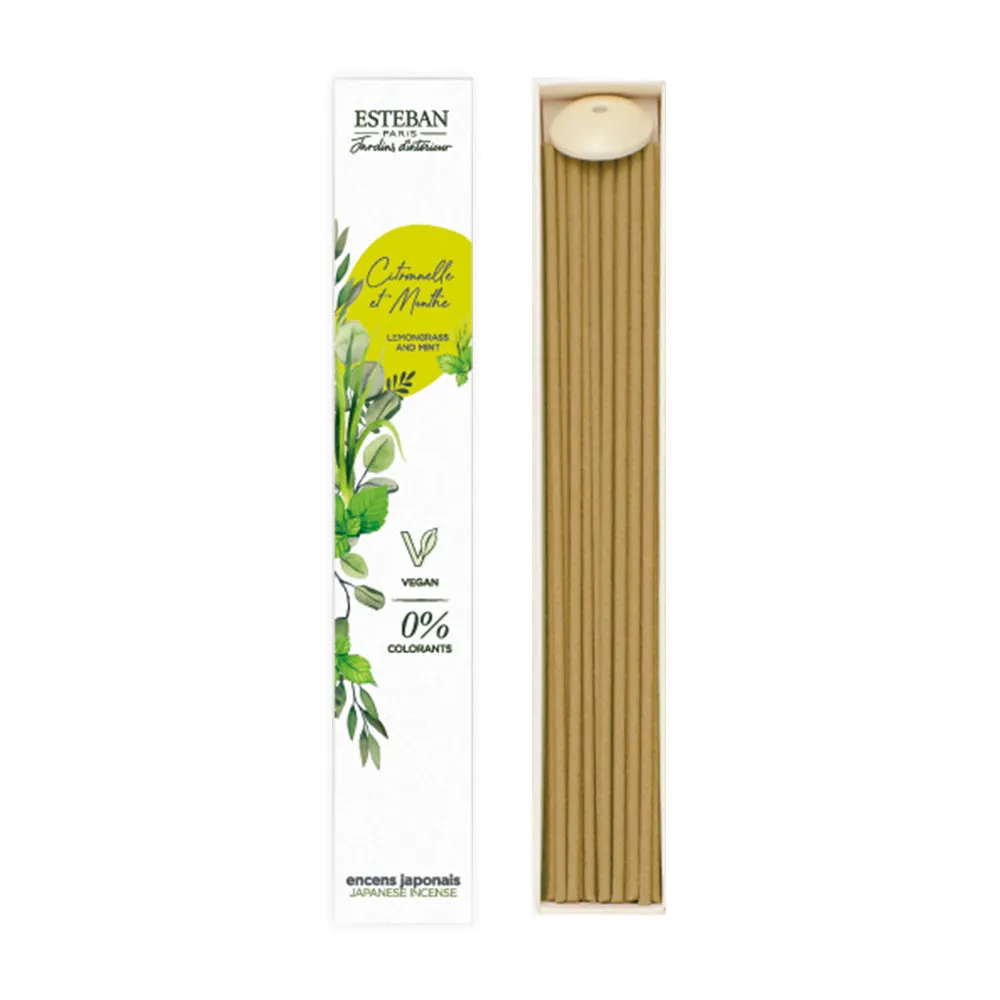 INTERIOR GARDEN NATURE - Lemongrass & Mint Japanese Style Incense