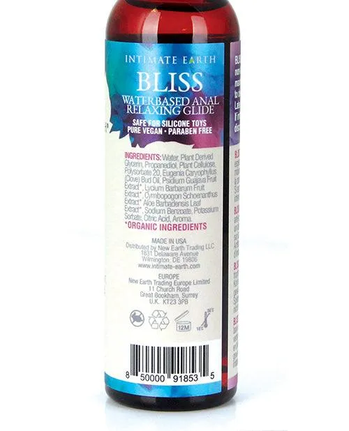 Intimate Earth Bliss Anal Relaxing Waterbased Glide - 120 Ml or 240 Ml