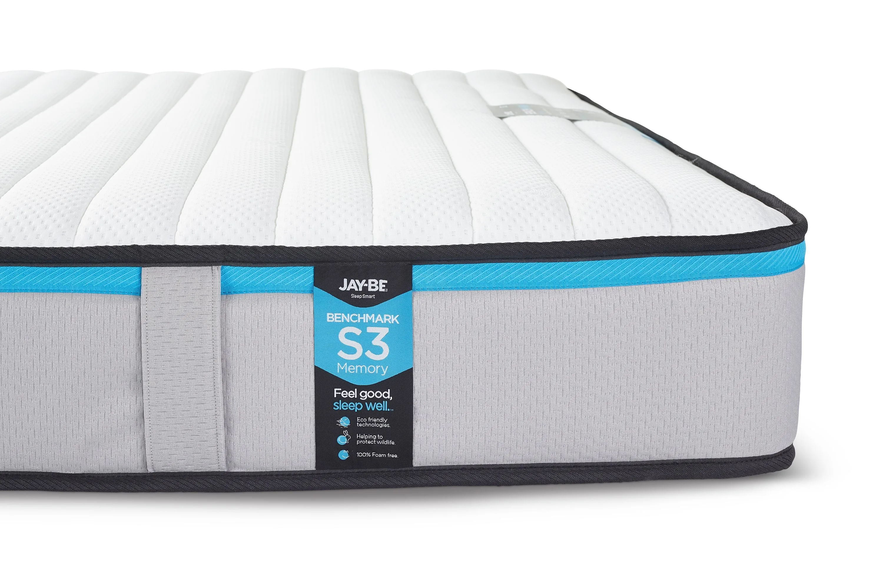 Jay-Be Benchmark S3 Memory Eco Friendly Mattress - Double