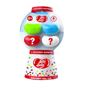 Jelly Belly Little Bean Scented Squishy Toy – Pack of 4 – Assorted Colors