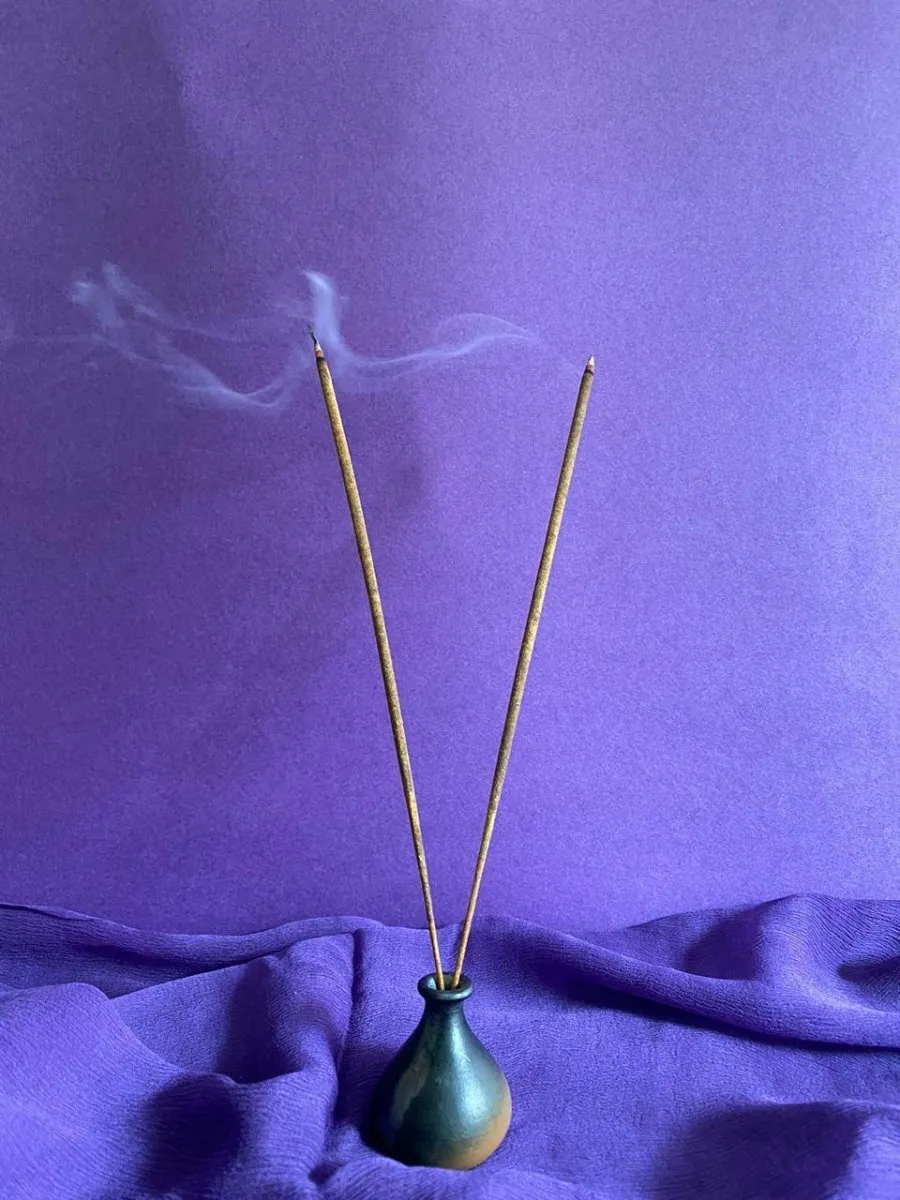 Lavender Incense Sticks - Made with Flower Waste (Pack of 2)