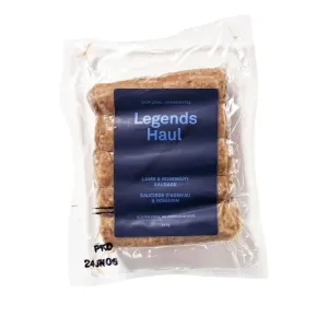 Legends Haul Lamb and Rosemary Sausages (344g)