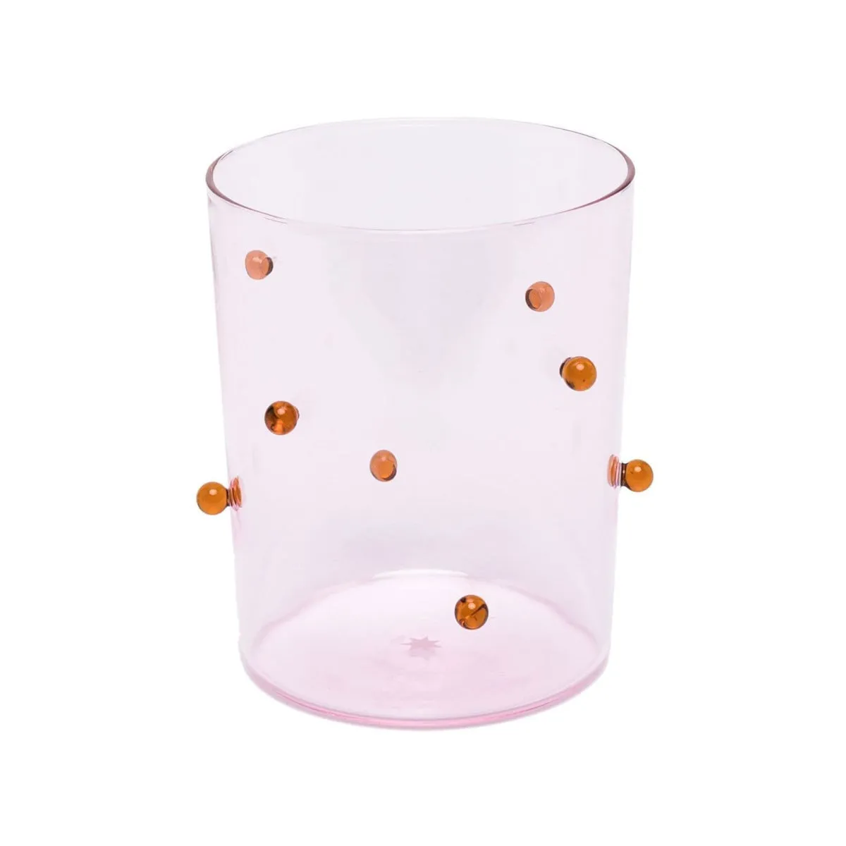 Maison Balzac Pomponette Gobelets Pink & Amber 450ml (Set of 2)