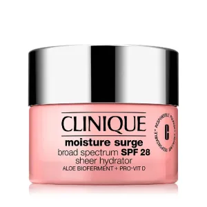 Moisturizing cream Clinique Surge SPF 28 Sheer 50 ml, pink