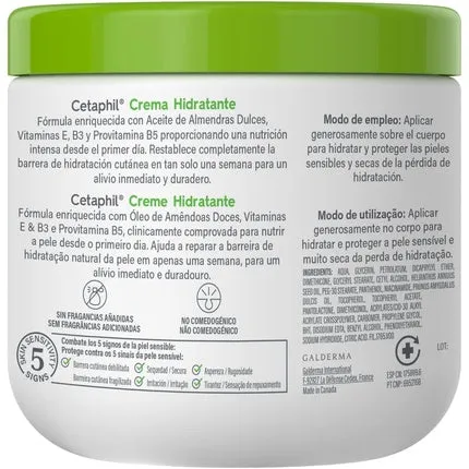 Moisturizing cream for dry skin with epidermal renewal complex 453G, Cetaphil