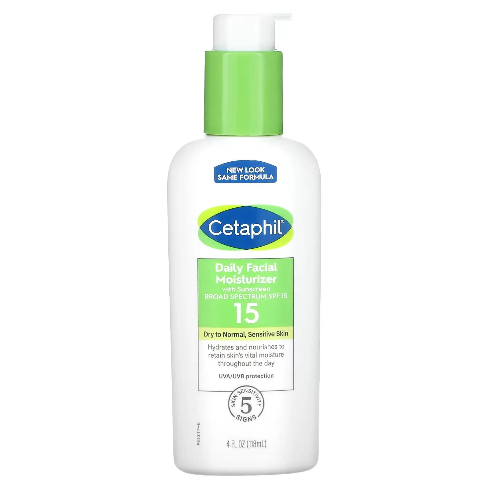 Moisturizing facial lotion with SPF 15 Cetaphil, 118 ml