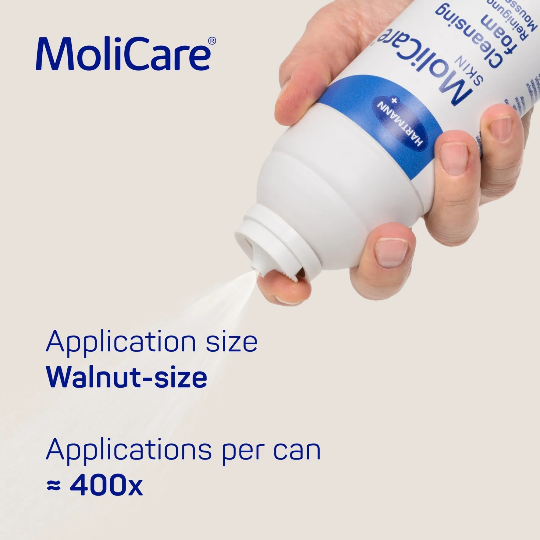 Molicare Skin Cleanse Foam 400ml