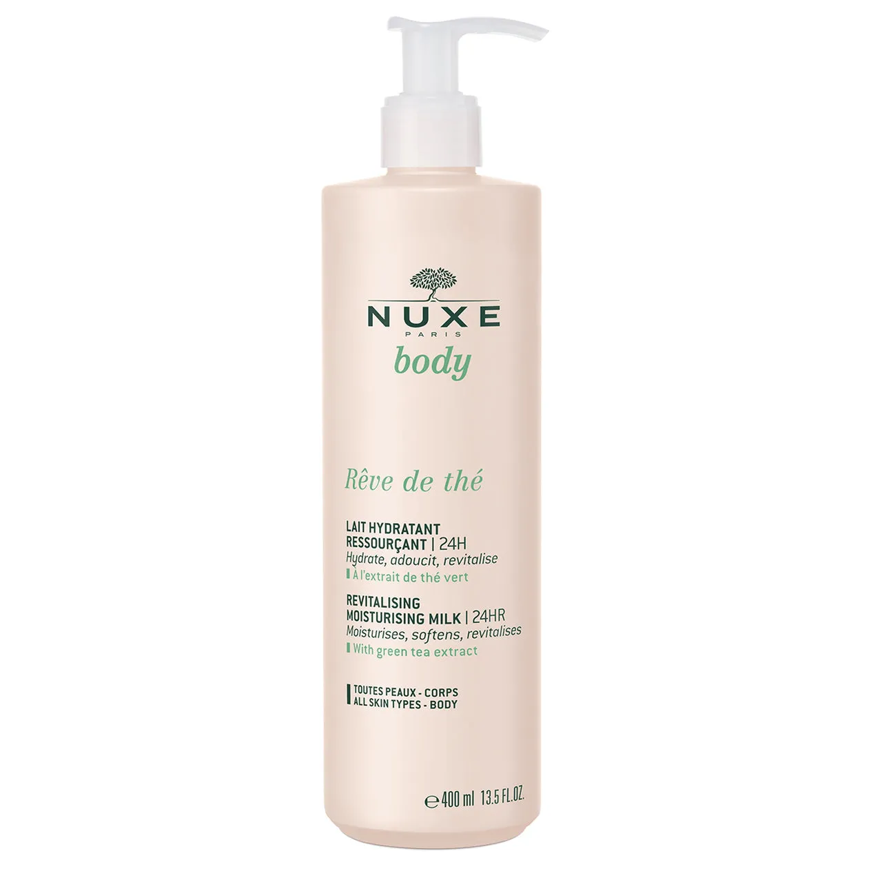 Nuxe Body Reve de the Revitalising Moisturising Lotion 24HR 400 ml