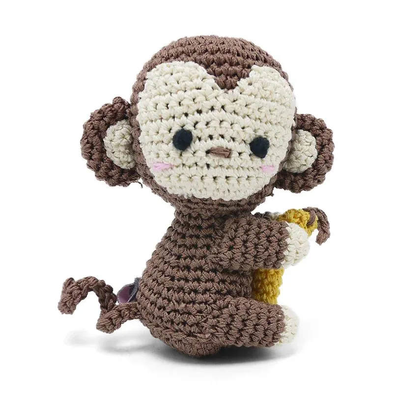 Pawer Squeaky Monkey Dog Toy