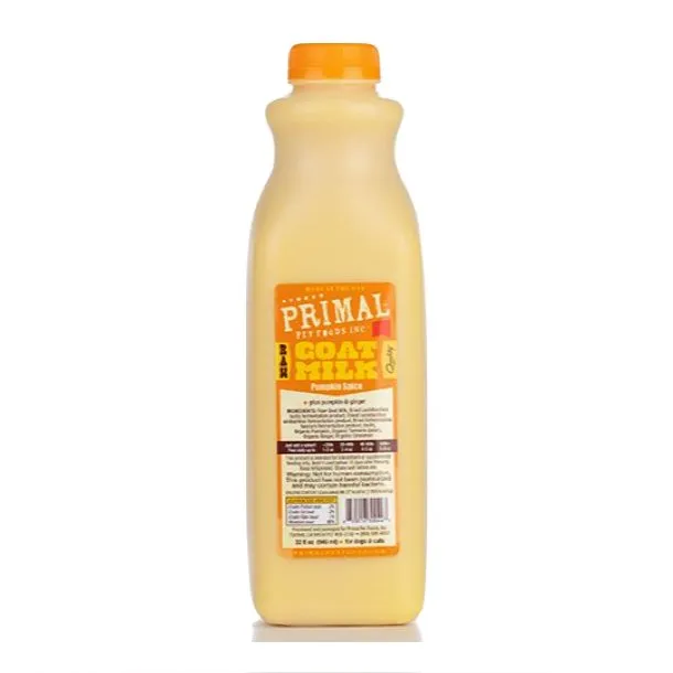 Primal Frozen Raw Goat Milk Pumpkin Spice 32oz