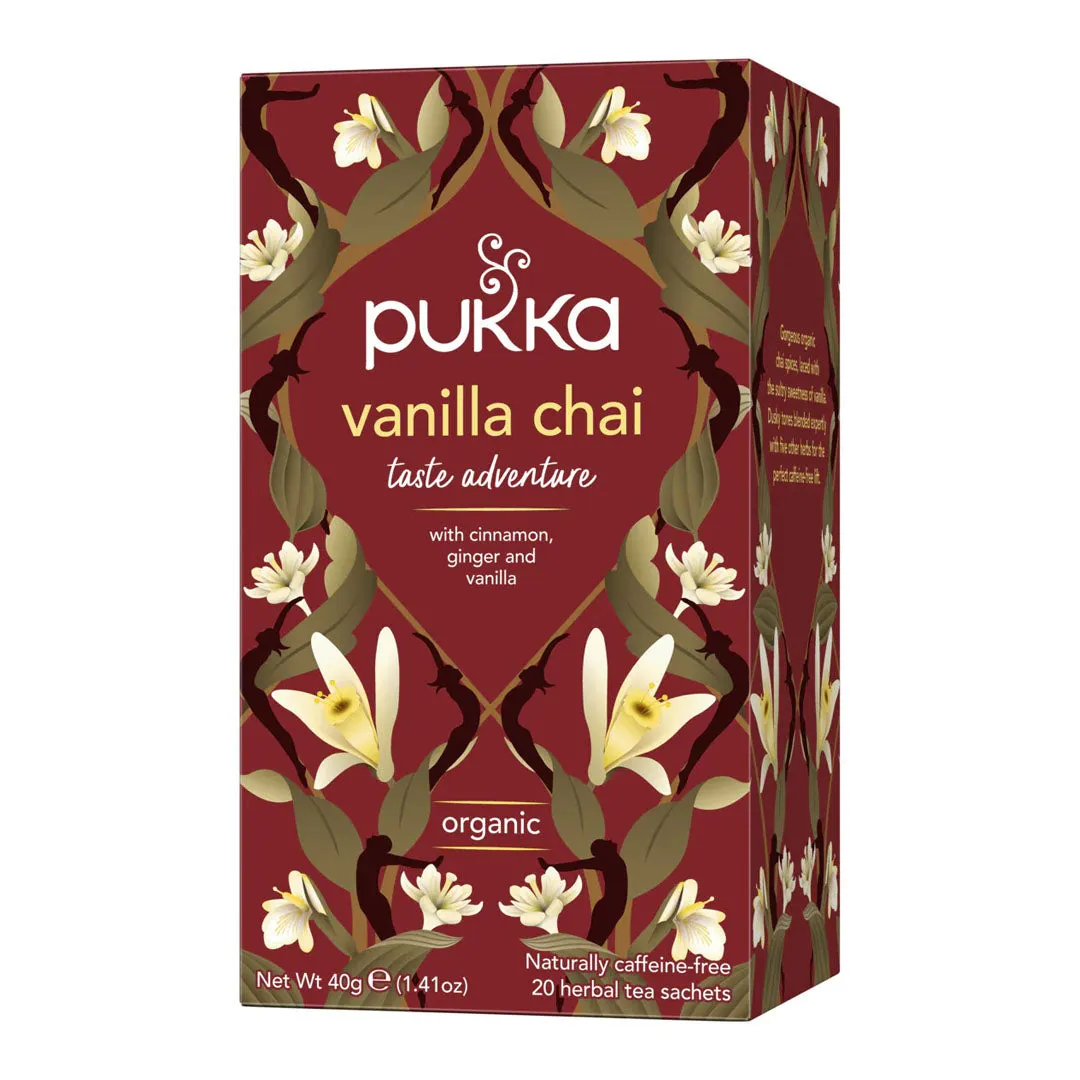 Pukka Vanilla Chai Tea 20 Bags