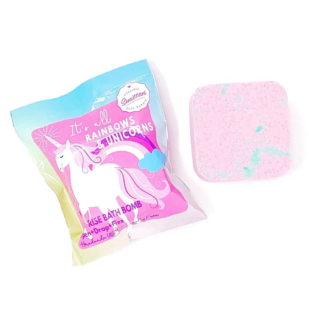 Rainbows & Unicorns Surprise Bath Bomb