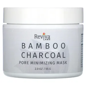 Reviva Bamboo Charcoal Minimizing Pores Mask 2Oz