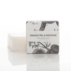 Shea Butter Soap - Orange Peel & Patchouli Guest Bar