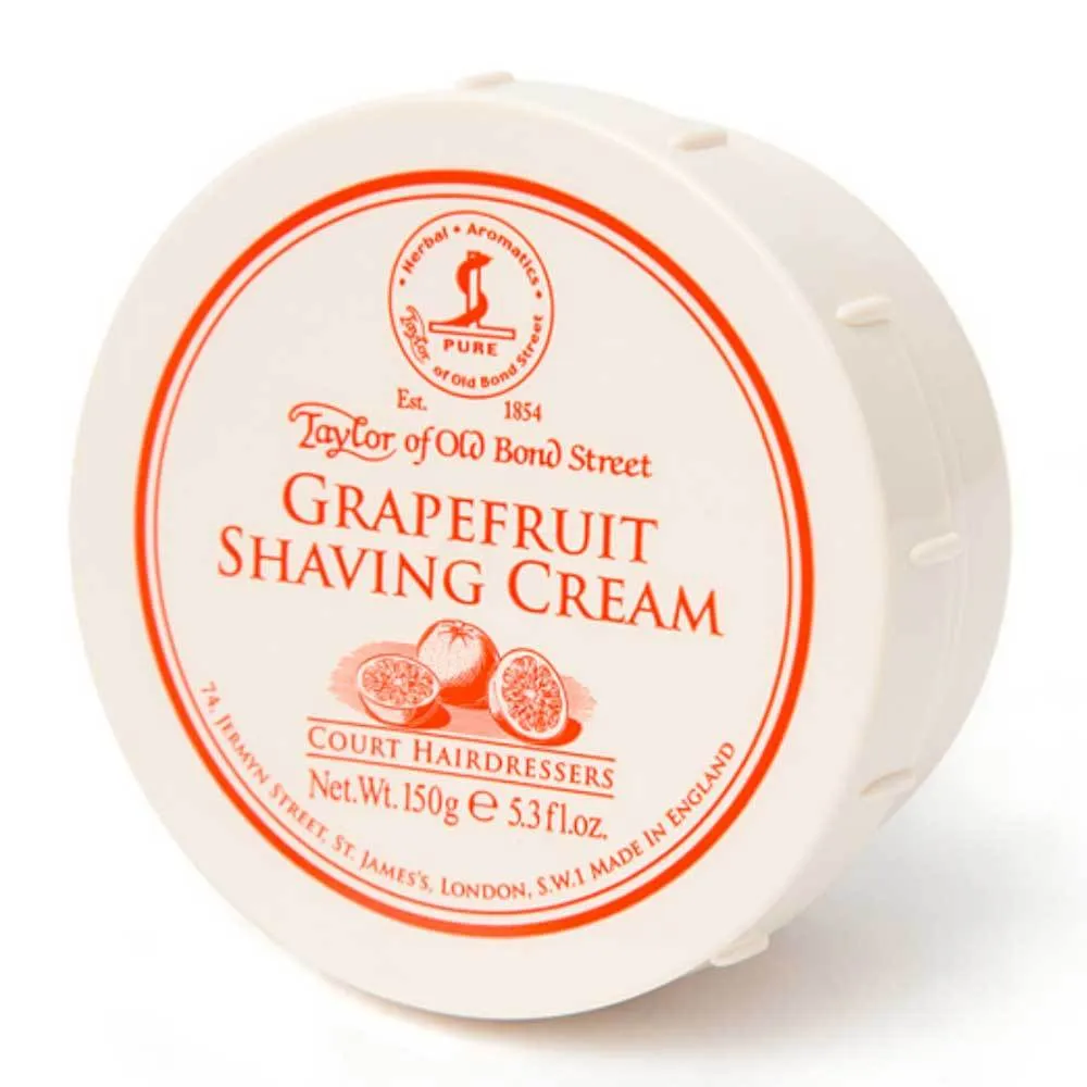 Taylor of Old Bond Street Grapefruit Shaving Cream Tub