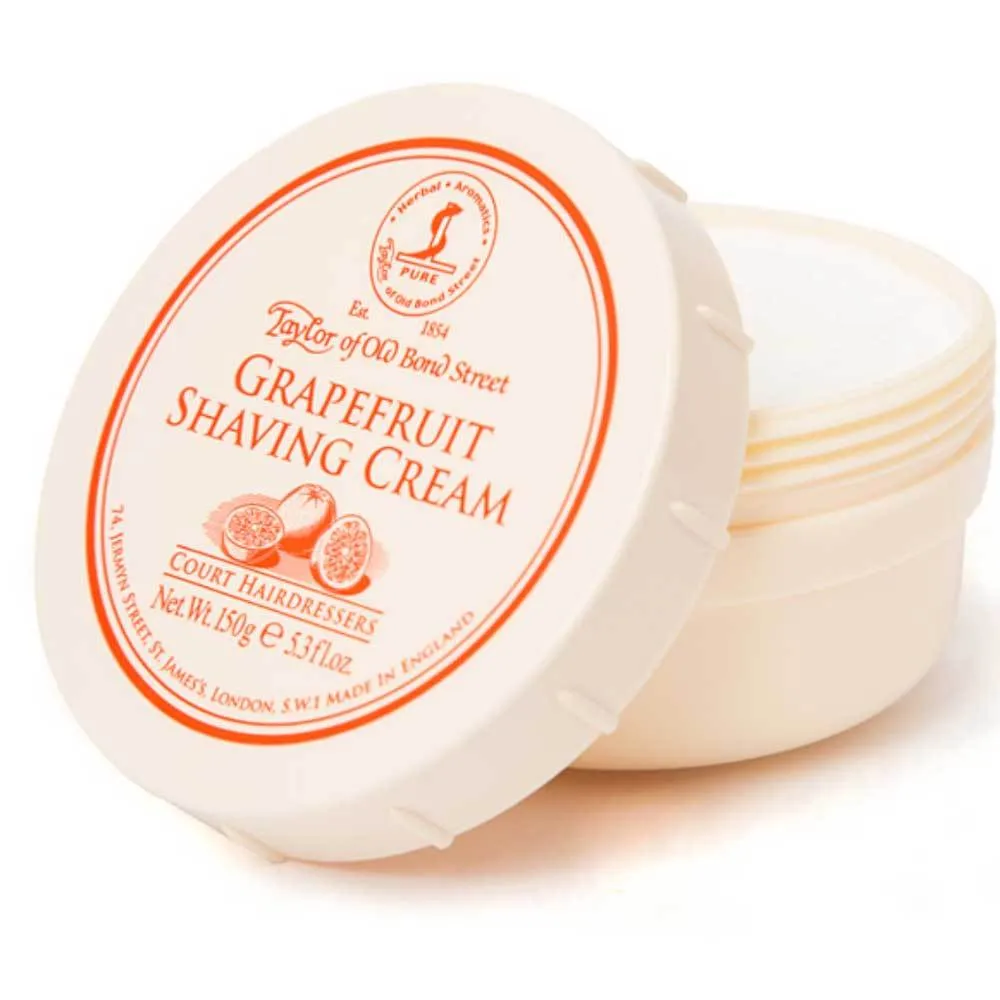 Taylor of Old Bond Street Grapefruit Shaving Cream Tub